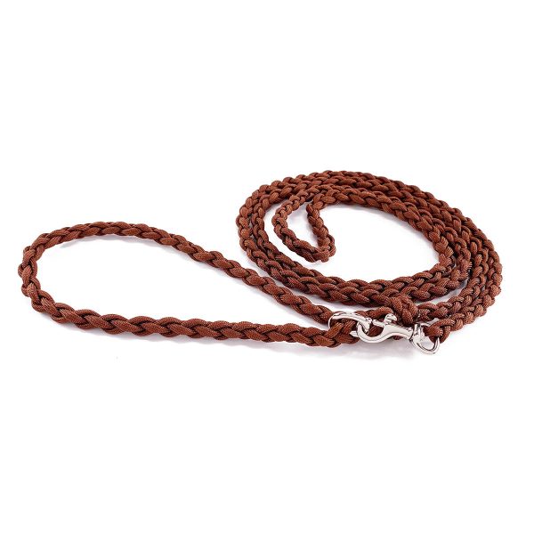 Colima Finn Leather Dog Leash Chocolate Discount