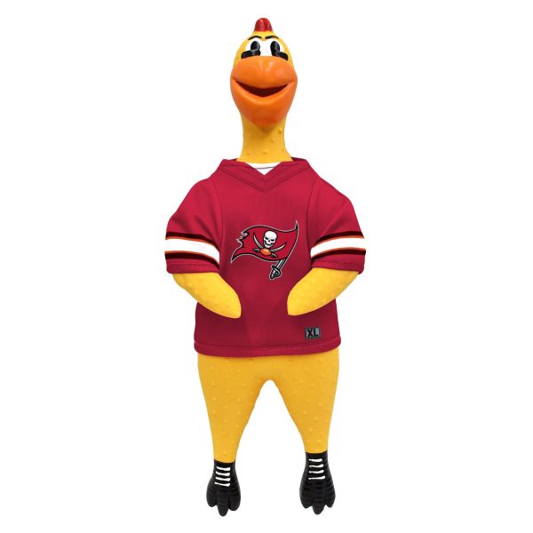Tampa Bay Buccaneers Rubber Chicken Pet Toy Online