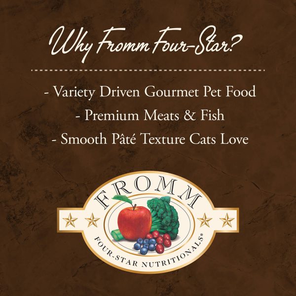 Fromm - Four Star Chicken, Duck & Salmon Pate Cat Can Food For Cheap - Image 3