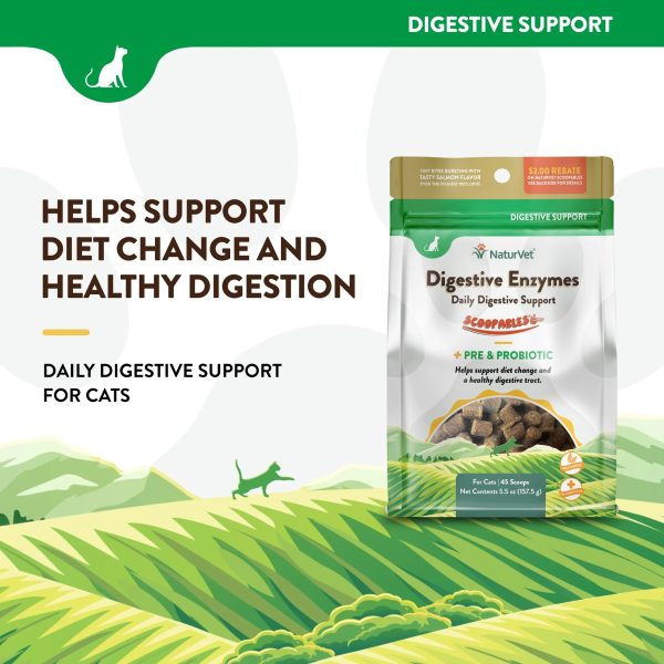NaturVet - Scoopables Digestive Enzymes Daily Support Pre & Probiotic for Cats Fashion - Image 3